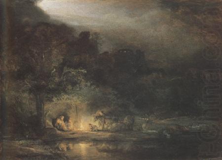 The Rest on the Flight into Egypt (mk33), REMBRANDT Harmenszoon van Rijn